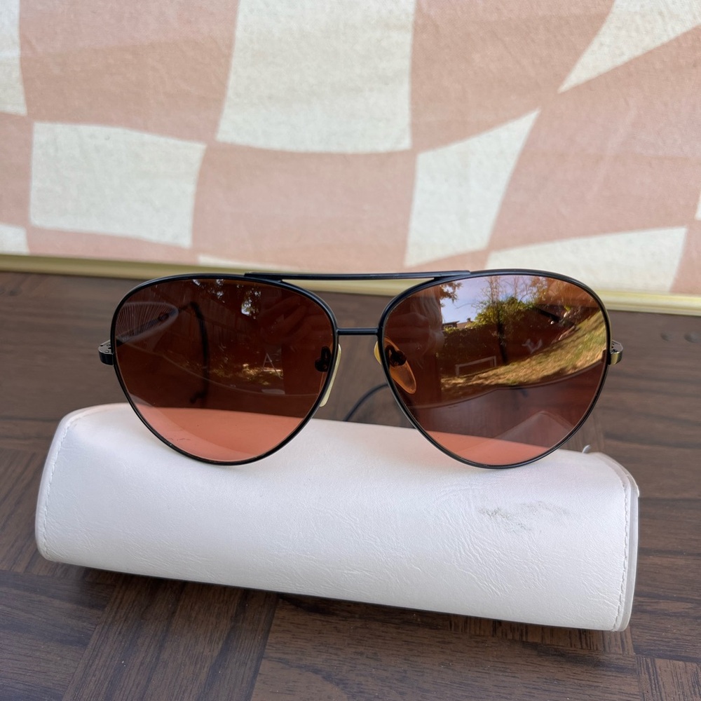 Extremely Rare Serengeti Strata Vintage Wrap Aviators from the 90s or 80s